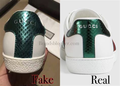 how to tell if gucci sneakers are fake|gucci ace sneakers snakes.